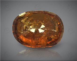 Natural Hessonite Garnet (Gomed) Certified 8.81 Cts ( 1474 )